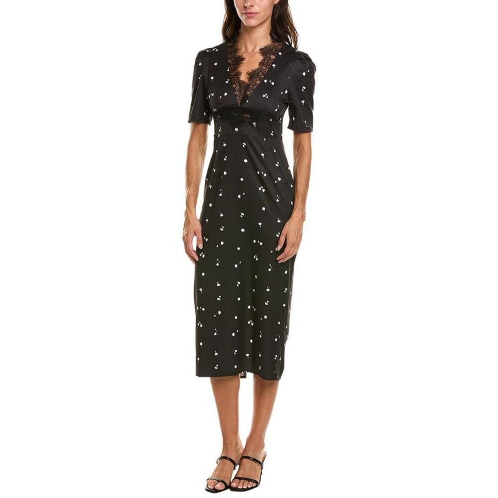 Abbey Womens Maxi Dress, Black